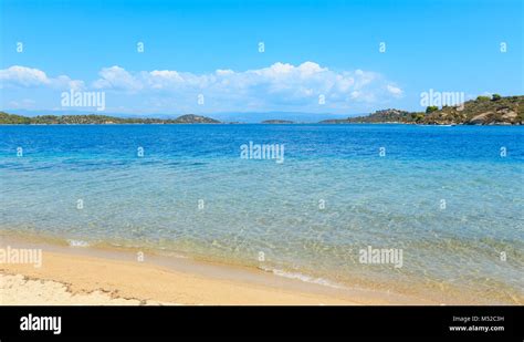 Summer Sea Coast Sithonia Greece Stock Photo Alamy