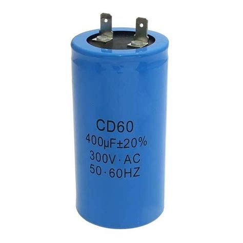Пусковой конденсатор CD60 400uF 300V / SAIFU - купить с доставкой по ...