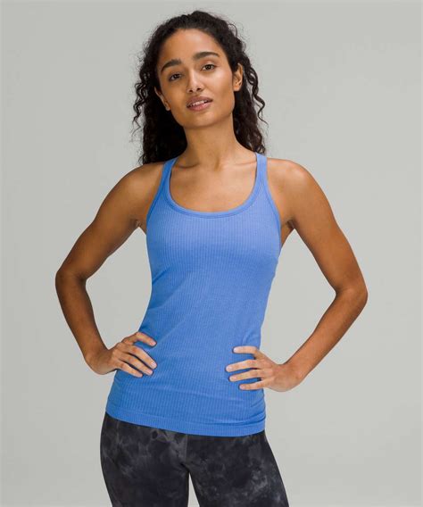 Lululemon Ebb To Street Tank Top Blue Nile Lulu Fanatics