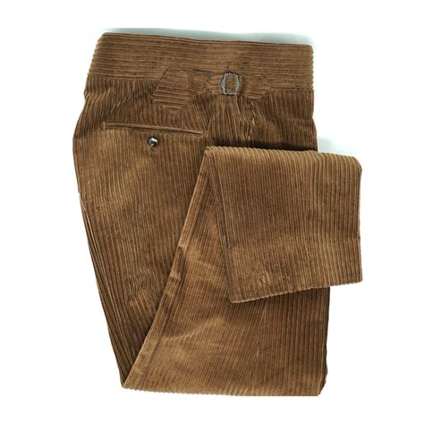 Milk Chocolate Brown Corduroy Trousers Corduroy Pants Men Mens