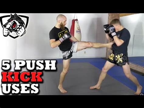 Are You Using All Teep Push Kick Tricks W Muay Thai Guy Youtube