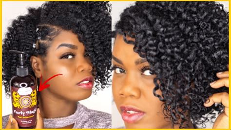 Defined Flat Twist And Curl Using Uncle Funkys Daughter Youtube