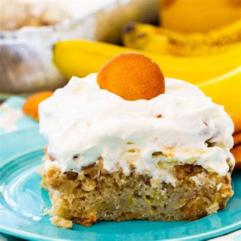 Banana Pudding Poke Cake Spicy Southern Kitchen