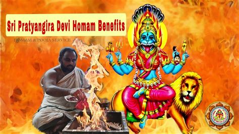 Pratyangira Devi Homam Benefits Pratyangira