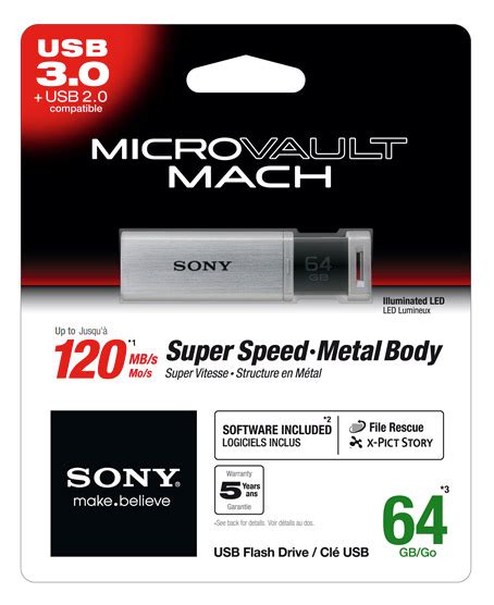 Sony Micro Vault MACH Super Speed USB 3 0 Flash Drive Techblog Gr