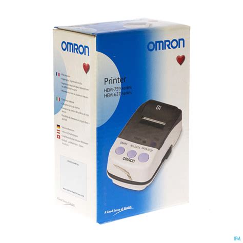 Omron Tensiometre Imprimante Pour 705it 637it R7 Pharma Online