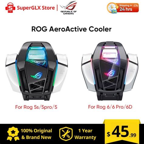 Asus ROG Aeroactive Cooler 6 For Rog Phone 6 ROG 6 PRO Funcooler Rog