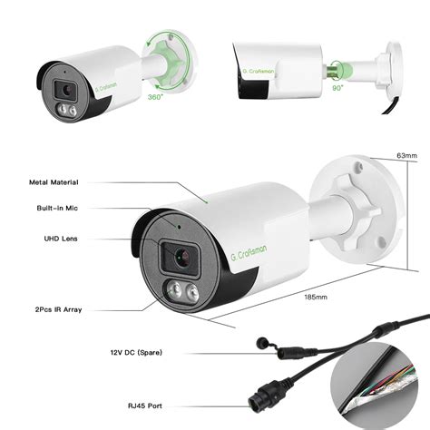 Kit Cam Ra Ip Poe Ai K Test Et Avis Prix Maroc