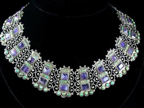 Matl Matilde Poulat Amethyst Turquoise Necklace Item