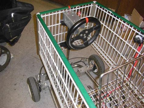 Electric Shopping Go Kart Makes For Speedy Stealthy Grocery Getting