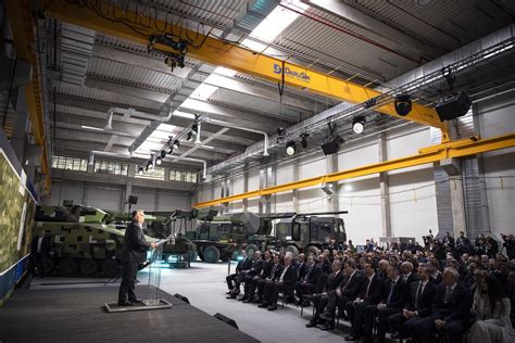 Rheinmetall Inaugurates Lynx Ifv Factory In Zalaegerszeg Bbj