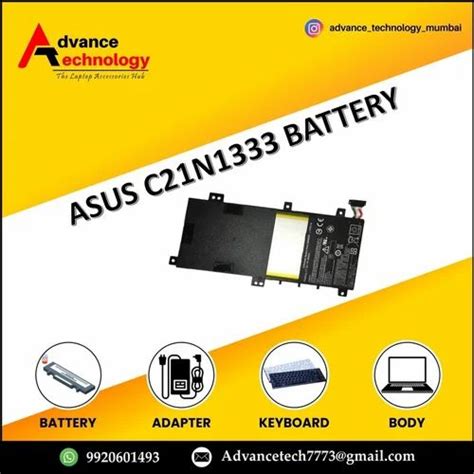 Asus C N Battery Battery Type Lithium Ion Battery Power