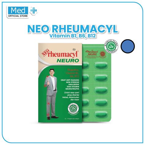 Jual Med Neo Rheumacyl Neuro Isi Tablet Shopee Indonesia