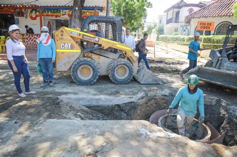 Alcaldesa Virna Jonhnson Incluye Nuevo Tramo En La Obra De La Calle 14