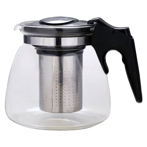 950ml Teapot With Infuser Glass Tea Kettle Heat-resistant Tea Infuser ...