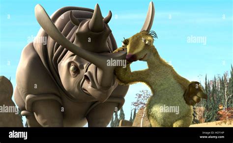 ICE AGE, Rhino, Sid the Sloth, 2002, TM & Copyright (c) 20th Century Fox Film Corp. All rights ...