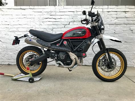 2017 Ducati Scrambler Desert Sled Termignoni Full Exhaust Ducati