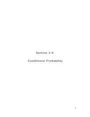 Understanding Conditional Probability Rules And Examples Course Hero