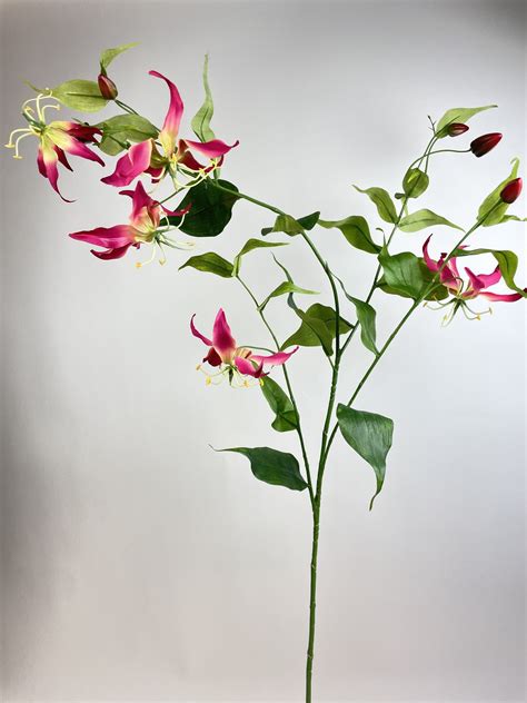 GLORIOSA XL FUCHSIA 120 CM KUNSTBLOEMEN GROOTHANDEL Jim Jon