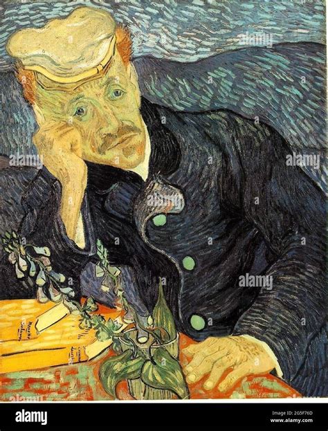 Van Gogh Portrait Of Dr Gachet Fotos Und Bildmaterial In Hoher