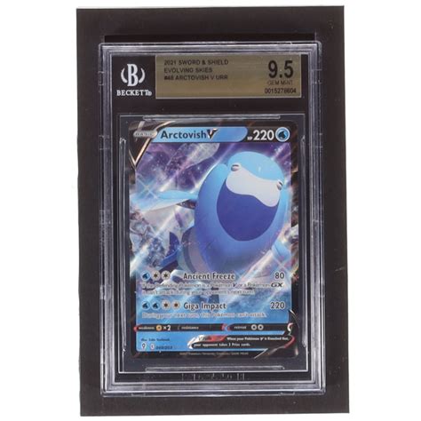 Arctovish V Pokemon 2021 Evolving Skies 48 BGS 9 5 Pristine Auction