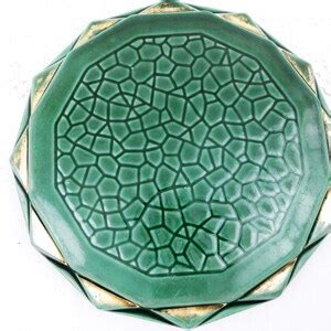 Trivet Hot Plate Heat Mat Antique Art Deco Circa S Made Of Etsy