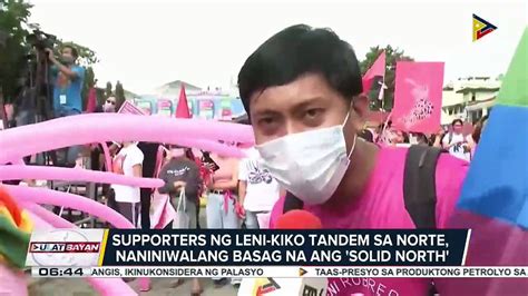 Tinaguriang Solid North Sinimulan Nang Pasukin Ng Leni Kiko Tandem