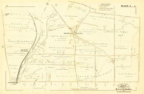 1881 G M Hopkins Atlas