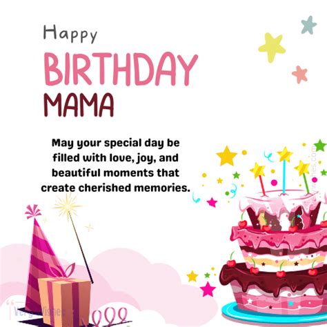 210 Happy Birthday Mama Wishes Whatsapp And Insta Messages Very Wishes