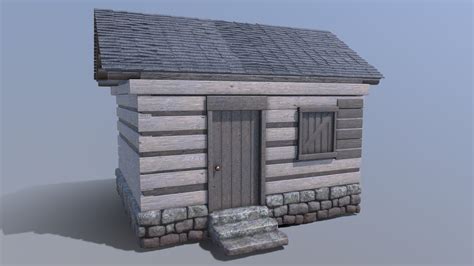 Old Building 3d Model Buy Royalty Free 3D Model By Ryan King Art