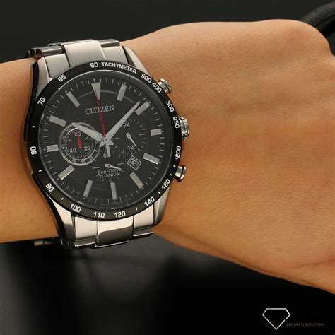 Zegarek M Ski Citizen Super Titanium Eco Drive Chronograph