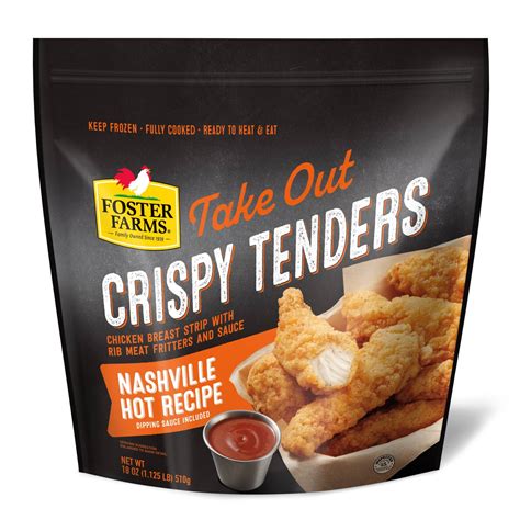 Foster Farms Frozen Takeout Crispy Tender Nashville Hot Chicken Oz