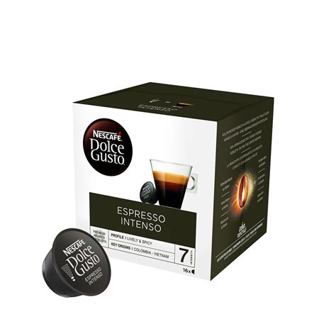 Nescaf Espresso Intenso C Psulas Para Dolce Gusto Por