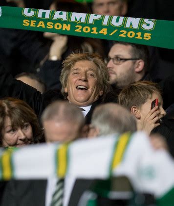 Rod Stewart Holds Celtic Scarf He Editorial Stock Photo - Stock Image ...