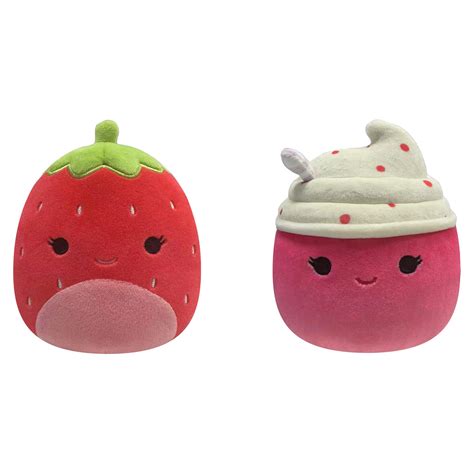 Squishmallows Flip A Mallows Seria Pluszak Cm Strawberry Ice