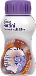 Köp Fortini Compact MultiFibre komplett barnkosttillägg choklad kola