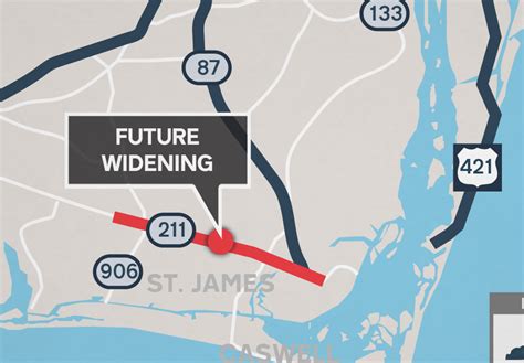 Ncdot Provides Update On Brunswick County Hwy 211 Widening Project