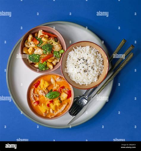 Rice Porridge With Pork And Vegetables Traditional Chinese Holiday