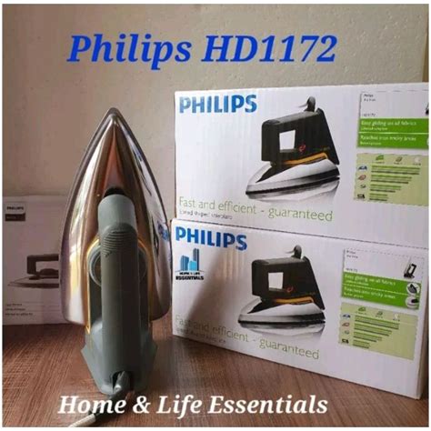 Jual ORIGINAL SETRIKA PHILIPS STRIKA DRY IRON HD1172 HD 1172 1000