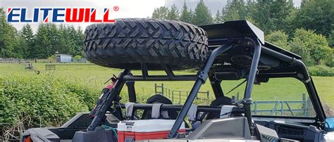 Amazon Elitewill Rzr Spare Tire Mount Rzr Tire Rack Fit For