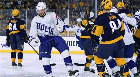 Lightning Spoil Predators Outdoor Debut In Nashville