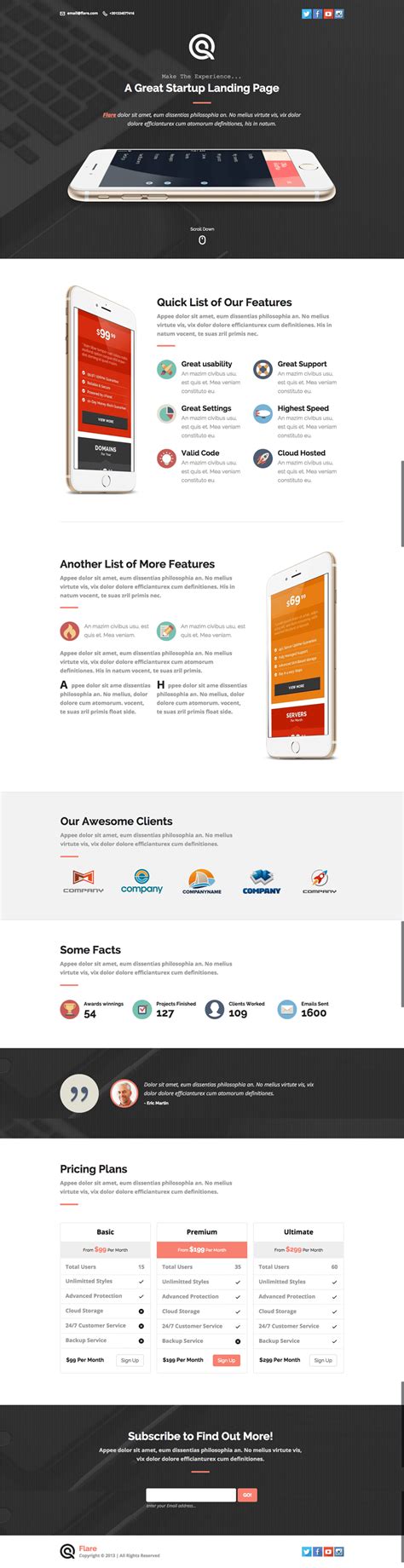 8 Mobile-Friendly Landing Page Templates Designed With Love