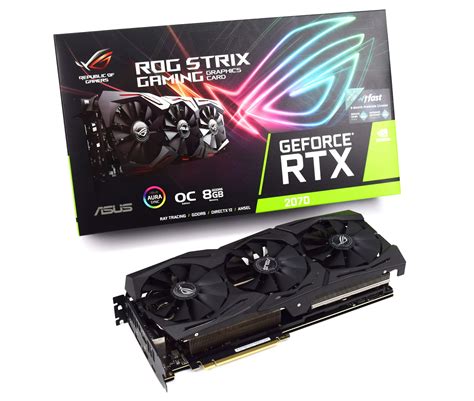 Review De La Gráfica De Sobremesa Asus Rog Strix Rtx 2070 Oc Analisis