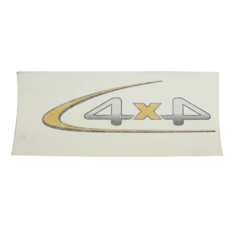 AUTOCOLLANT STICKER DECOR 4X4 ORIGINE PIAGGIO PORTER 615440 P2R