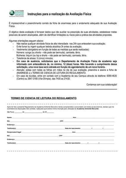 Ficha De Anamnese Corporal Anamnese Ficha Anamnese Terapia Ocupacional