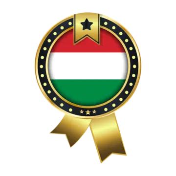 Hungary Flag With Badge Vector Hungary Hungary Flag Hungary National