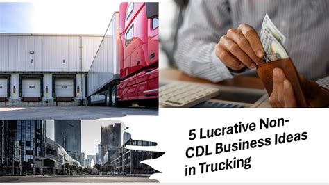 Discover 5 Lucrative Opportunities In The Trucking Industry In 5