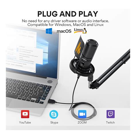 خرید میکروفون استودیویی ماونو مدل AU-PM461S در فروشگاه صدا استور