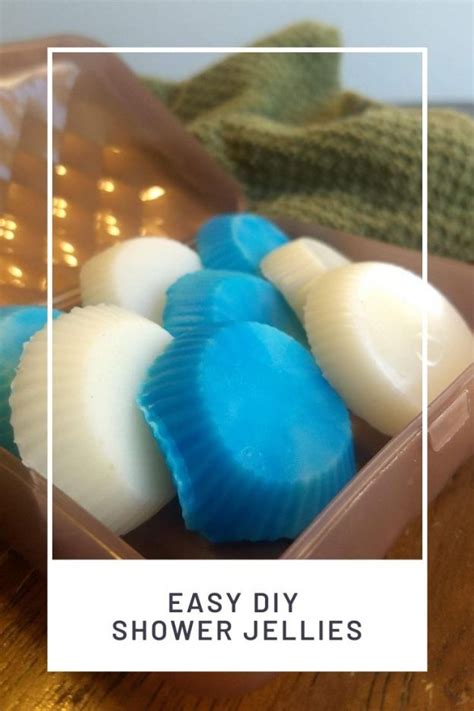 How To Make Shower Jellies From This Kitchen Table