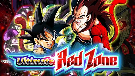 55 Link Level 10 Lr Gt Goku And Ssj4 Vegeta Vs Red Zone Metal Cooler Core Dbz Dokkan Battle